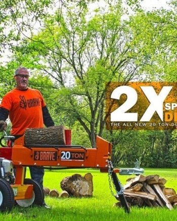 20 Ton Brave Two Way Log Splitter (PCLS2013GC)