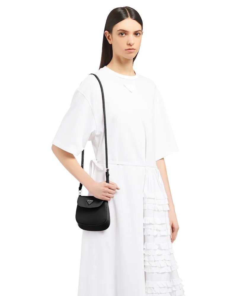 Prada Cleo brushed leather mini bag