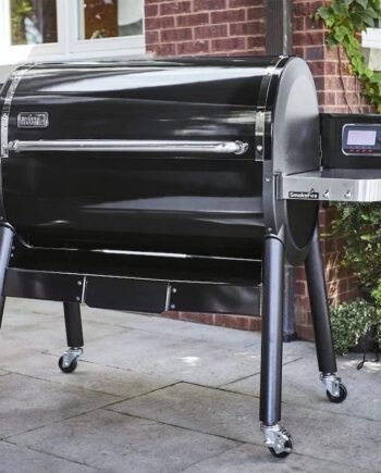 Weber SmokeFire EX6 Wood Fired Pellet Grill – Black