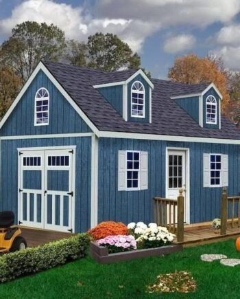 Best barns Hampton 12×24 Wood Storage Shed Kit Installation Included