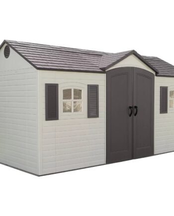 Lifetime 15 ft. x 8 ft. Resin Outdoor Garden Shed
