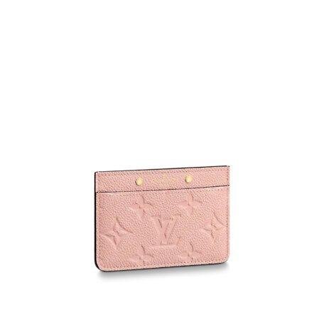 Louis Vuitton CARD HOLDER Rose Poudre Pink