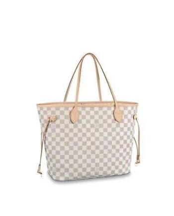 Louis Vuitton  NEVERFULL MM Bag Beige