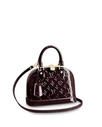 Louis Vuitton ALMA BB Amarante Red