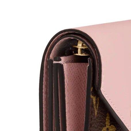 Louis Vuitton ZOÉ WALLET Rose Ballerine