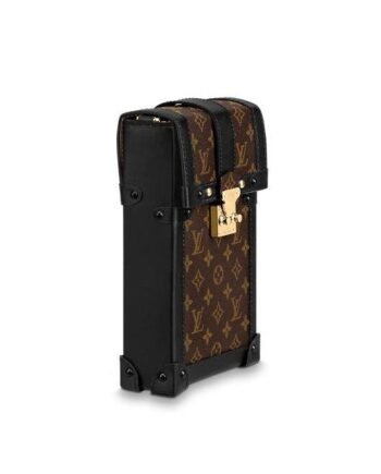 Louis Vuitton  VERTICAL TRUNK POCHETTE black