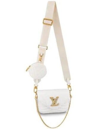 Louis Vuitton NEW WAVE MULTI-POCHETTE Snow White