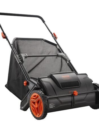 21-inch leaf and grass collector | Push Lawn Sweeper