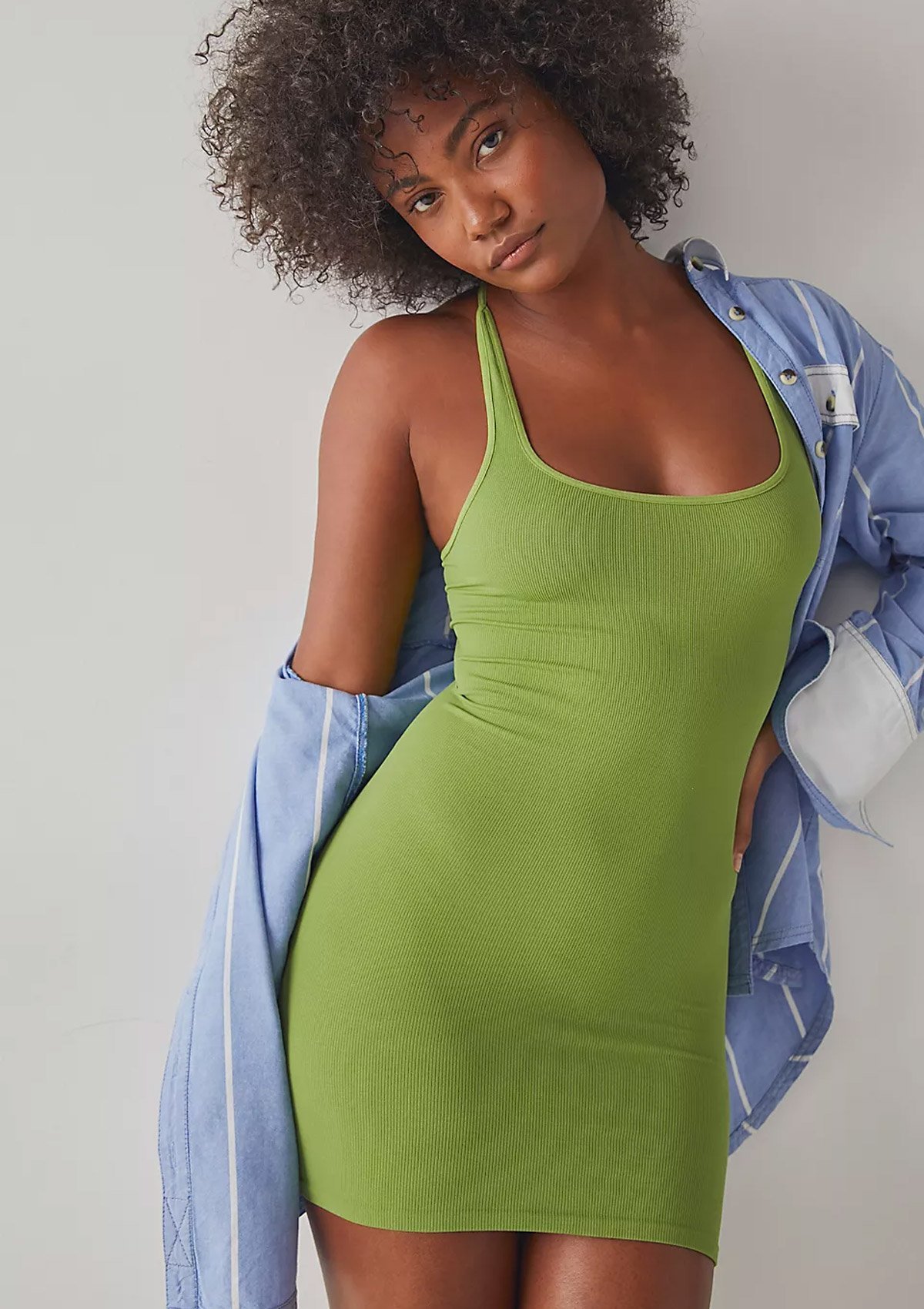 Everyday Green Slip – Comfortable, Versatile Slip for Daily Wear