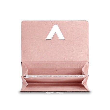 Louis Vuitton TWIST WALLET Rose Ballerine Pink