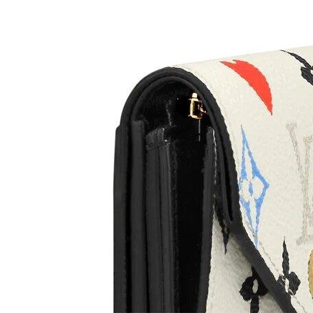 Louis Vuitton Game On Zoe Wallet White